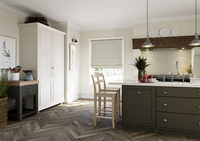 Knightsbridge, Smoke - Roman Blind - Image 7